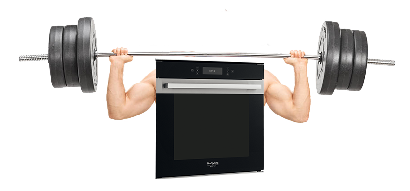 Forno che solleva pesi